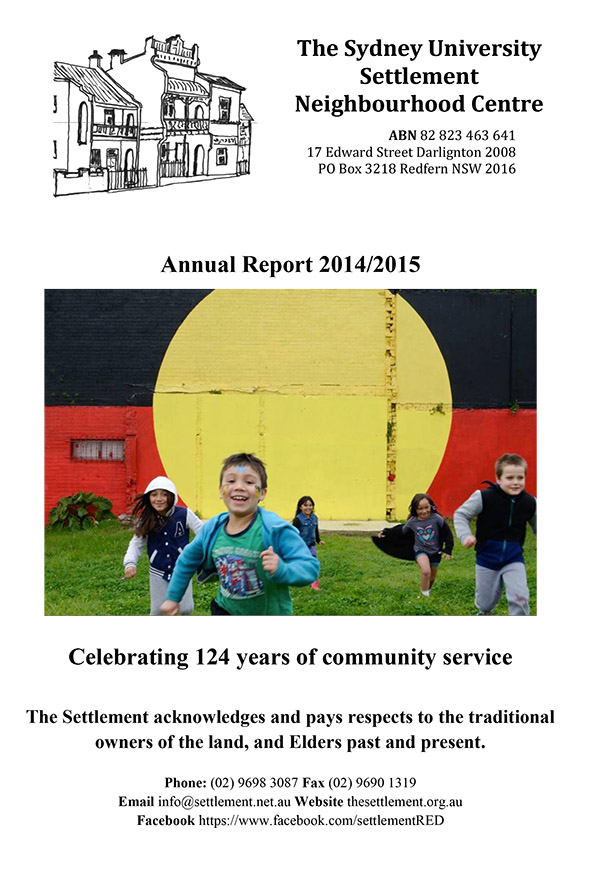 Settlement AGM 2014-2015 Full Report